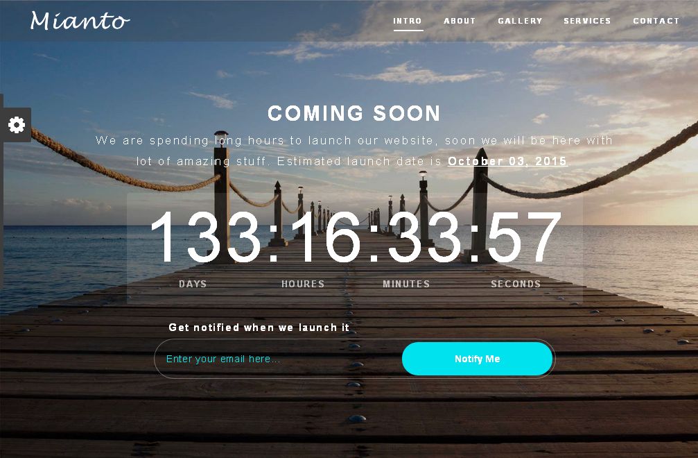 Demo-1 with image background