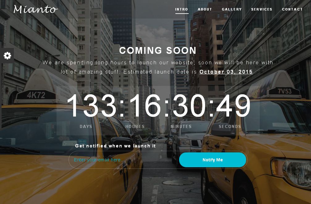 Demo-1 with slide background