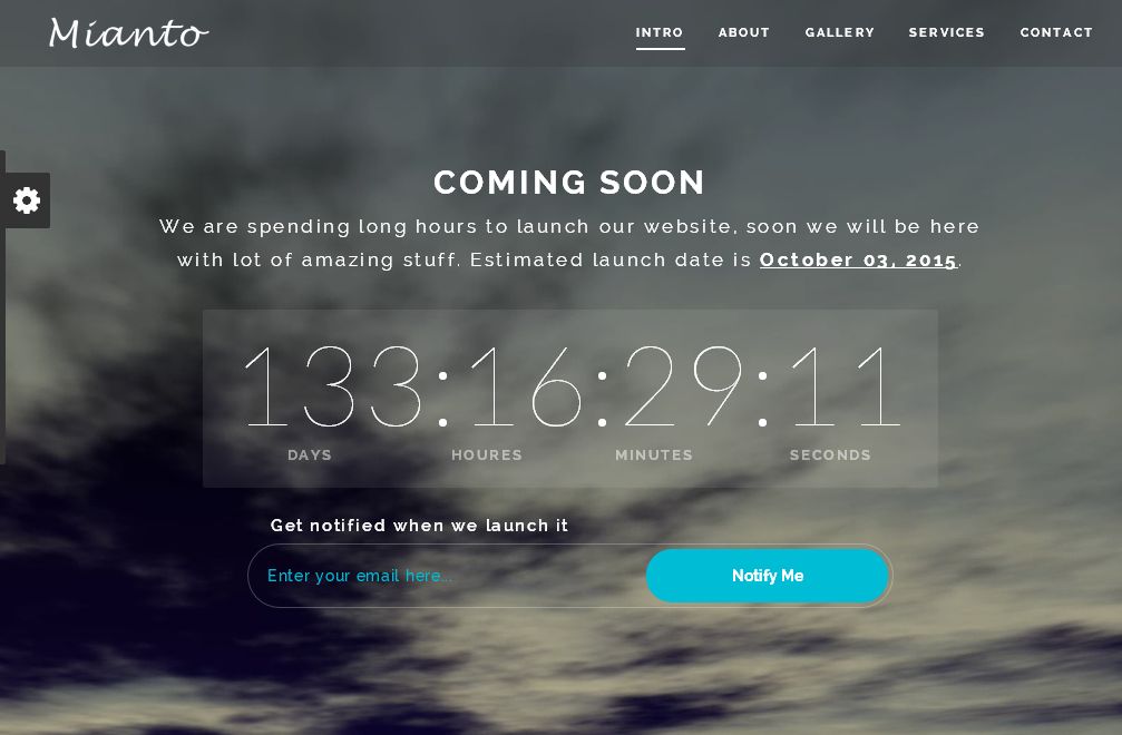 Demo-1 with video background