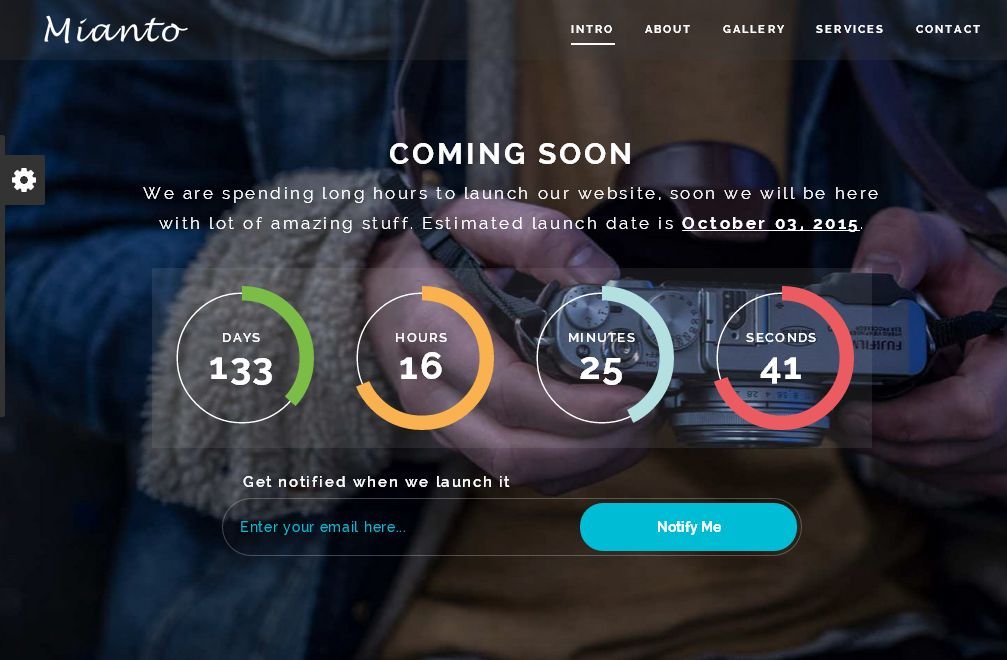 demo-2 with slide background